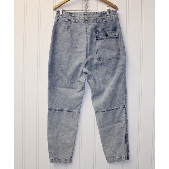 Rag & Bone Jeans Hunter acid-wash tapered jeans Barrel Leg Size 32 - Picture 10 of 11